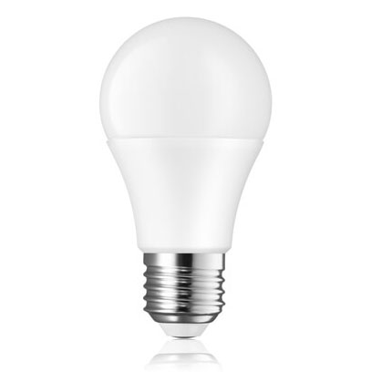 lightbulb on white background